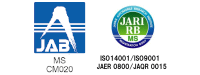JAB CM020/ISO14001/ISO9001